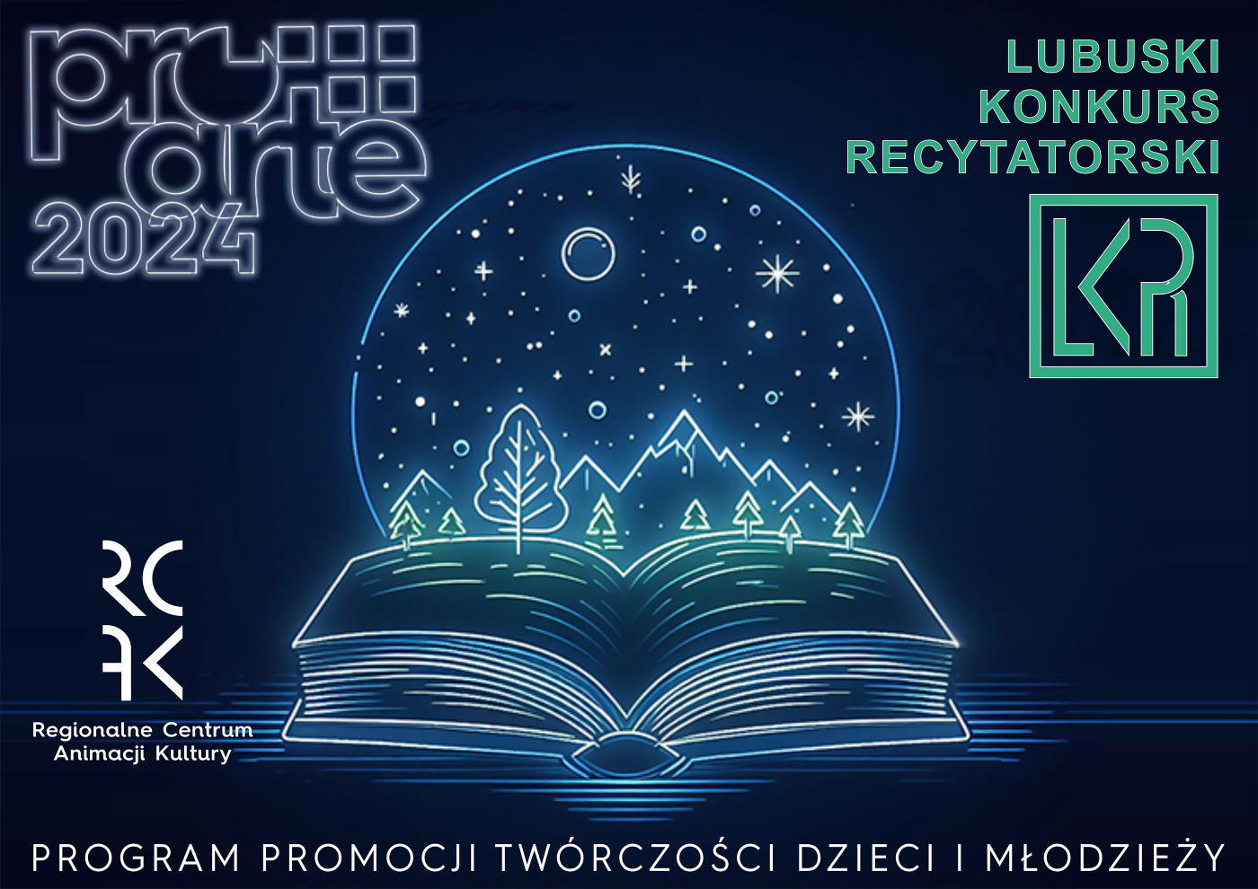 grafika Lubuski Konkurs Recytatorski 2024