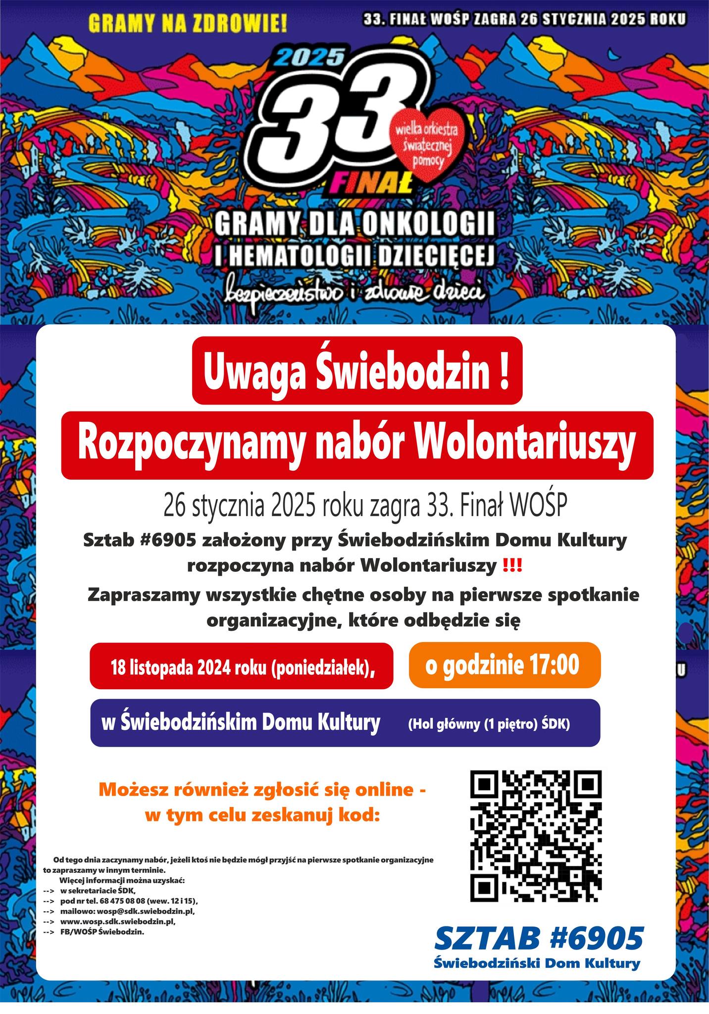 wośp 2025 nabór wolontariuszy